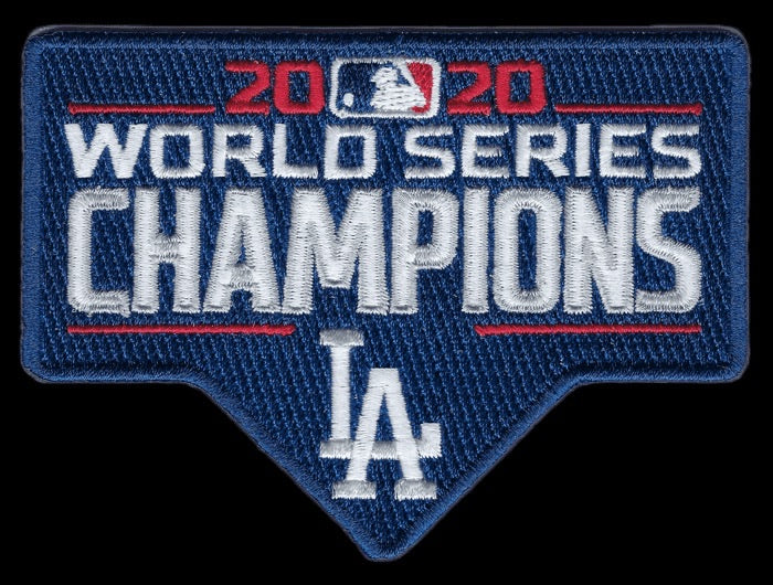 Los Angeles Dodgers 2020 World Series Champions Collector Patch