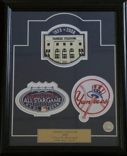 2008 A Year to Remember New York Yankees Framed Piece