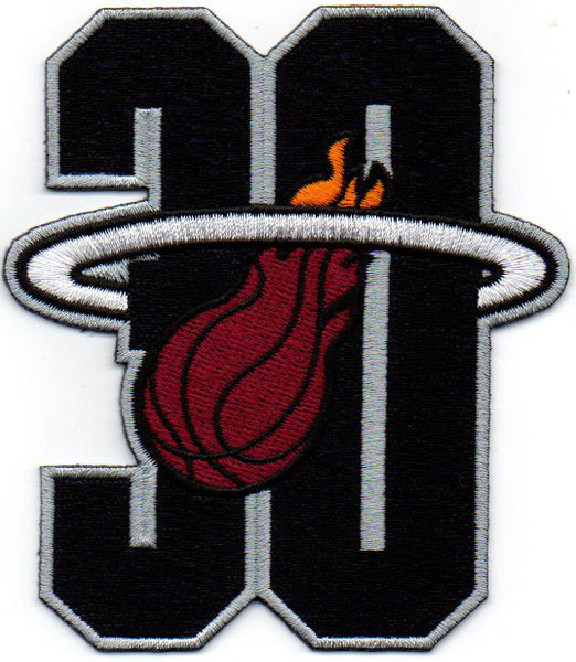 Miami Heat 30th Anniversary Patch