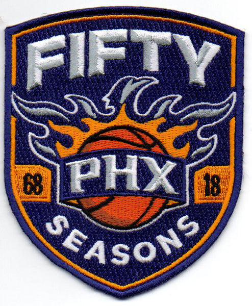Phoenix Suns 50th Anniversary Patch