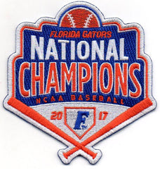 Florida Gators 2017 Men's Baseball National Champions Patch