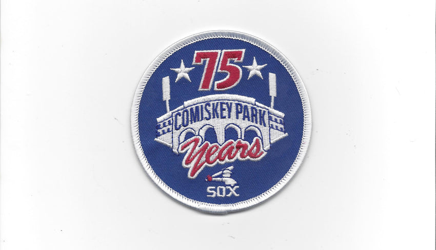 Chicago White Sox 75 Years Comiskey Park Anniversary Patch