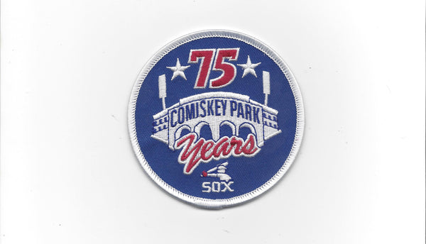 Chicago White Sox 75 Years Comiskey Park Anniversary Patch
