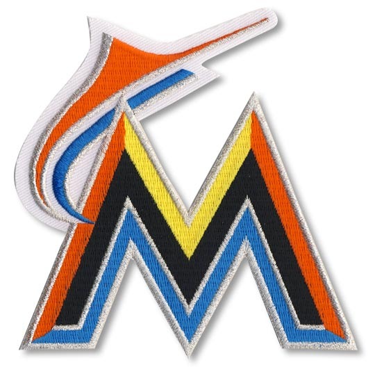 Miami Marlins Primary Logo / Home Sleeve Patch