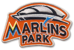 Miami Marlins Park Orange Sleeve Patch (2012 Home)