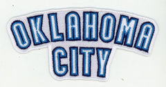 Oklahoma City Thunder Wordmark 2 Logo Patch