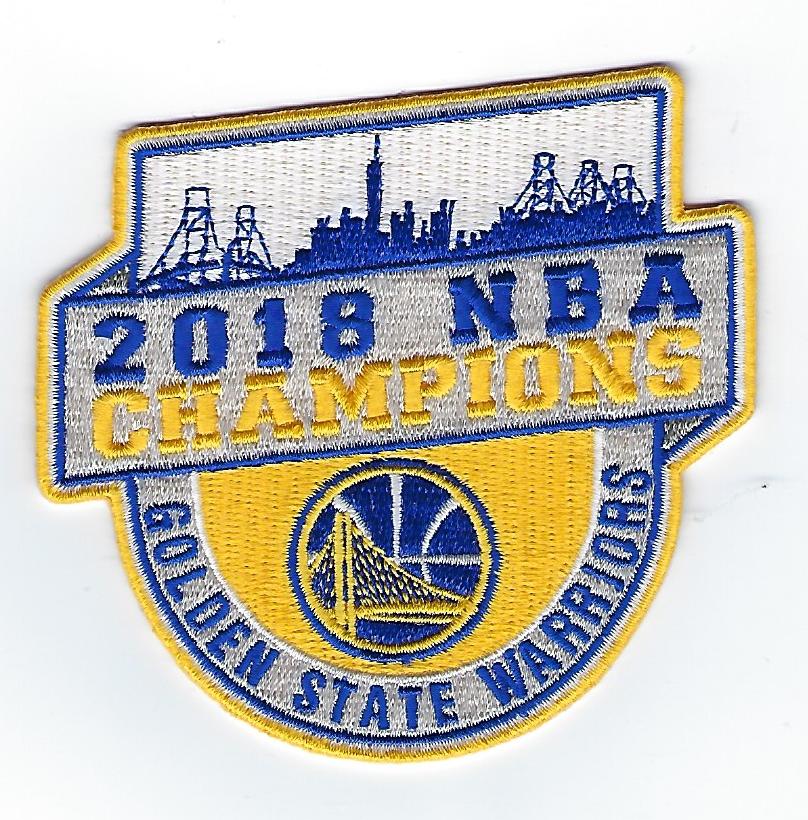 Golden State Warriors 2018 Champions FanPatch