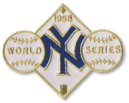 New York Yankees 1958 World Series Championship Patch – The Emblem Source