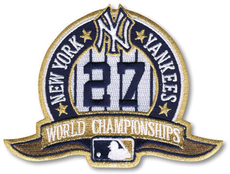 New York Yankees 27 Championships Patch – The Emblem Source