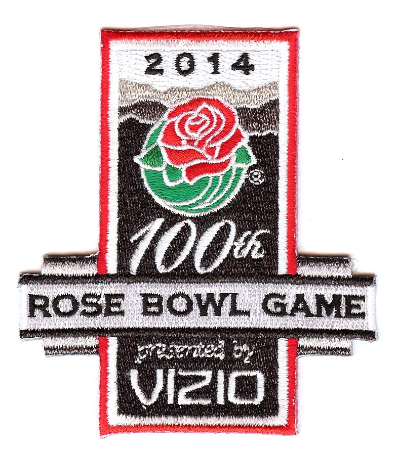 2014 Rose Bowl Presented By Vizio "100th Anniversary" Patch