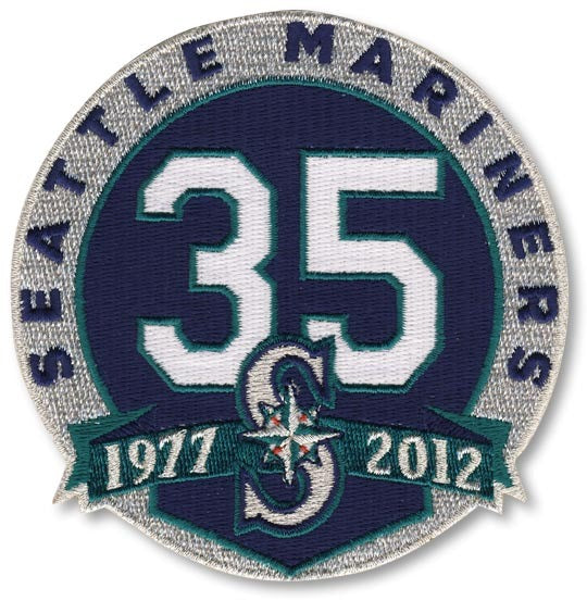 Seattle Mariners 35th Anniversary Patch