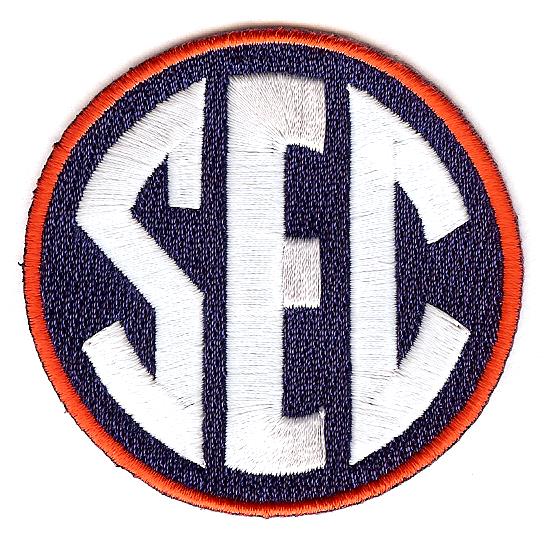 SEC Uniform Patch (Auburn)