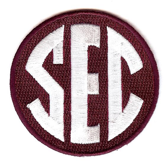 SEC Uniform Patch (Mississippi State)