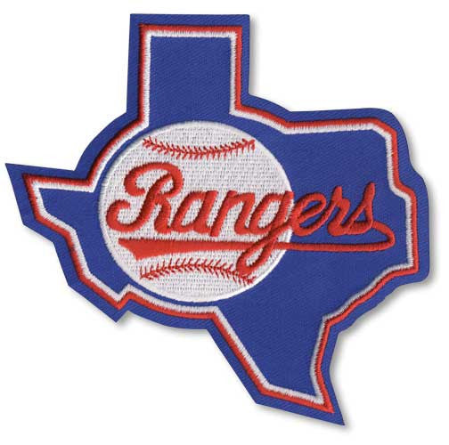 Texas Rangers Primary Logo 1984-1993