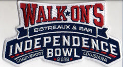 Walk-On's Independence Bowl Patch (2018)