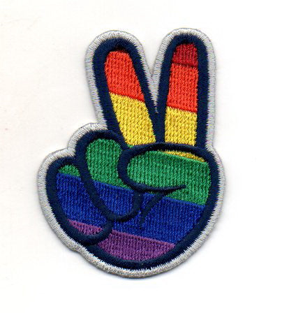 Finger "Peace Sign" Patch