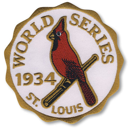 Vintage St Louis Cardinals 1934 World Series Patch 59FITY Hat 7 1