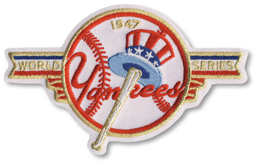 New York Yankees 1947 World Series Championship Patch