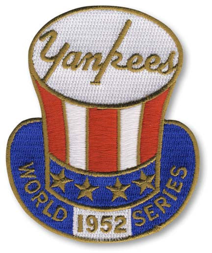 New York Yankees 1952 World Series Championship Patch – The Emblem Source
