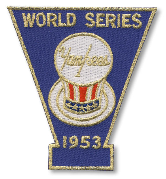New York Yankees 1953 World Series Championship Patch – The Emblem Source
