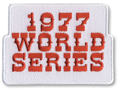 1977 World Series Patch