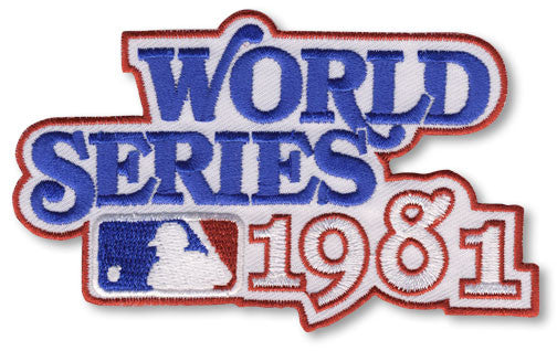 1981 World Series Patch