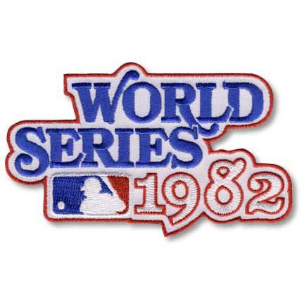 1982 World Series Patch