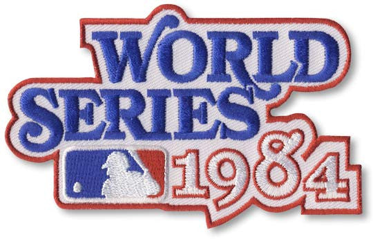 1984 World Series Patch