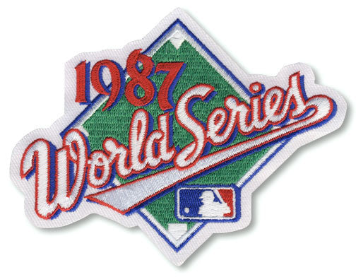1987 World Series Patch