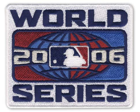 2006 World Series Patch