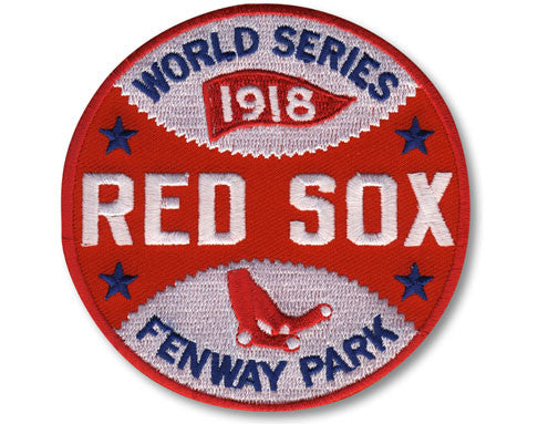 Boston Red Sox 1918 World Series Patch