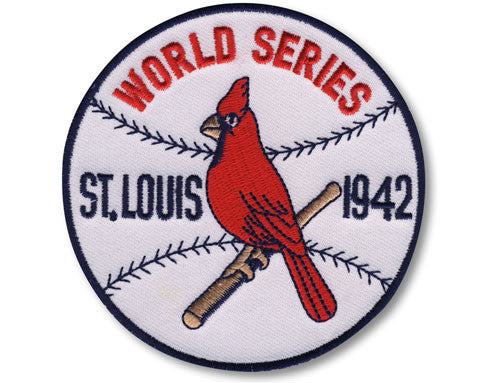 St. Louis Cardinals 1942 World Series Championship Patch