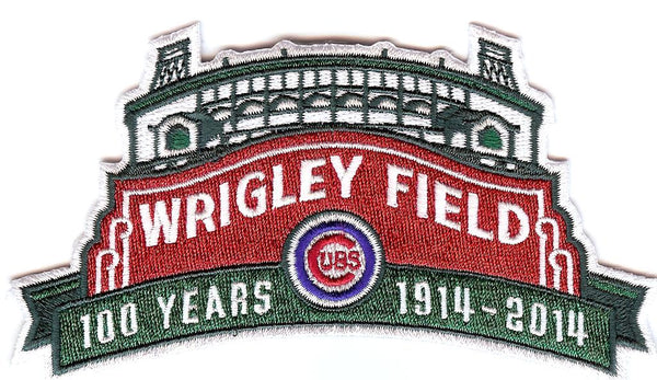 Chicago Cubs "Wrigley Field 100 Years" Anniversary Patch