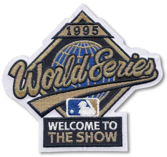 1995 World Series Patch – The Emblem Source