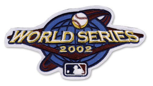2002 World Series Patch – The Emblem Source