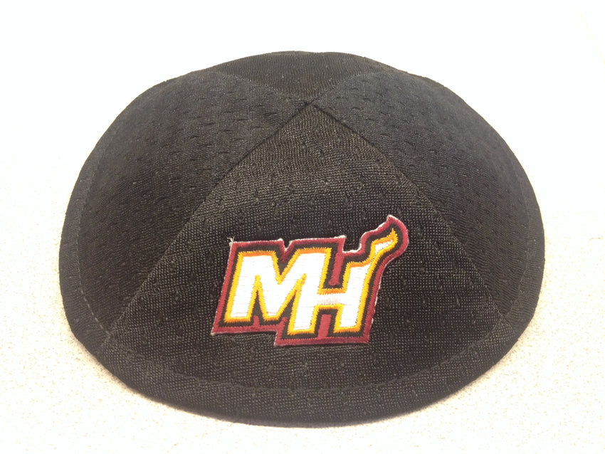 Miami Heat Secondary Logo 'MH' Kippah
